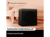 Barra de sonido - Hisense HS3100, Subwoofer Inalámbrico 6.5, Dolby Audio & DTS Virtual:X, 480 W, Negro