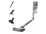 Aspirador escoba - Shark PowerPro IZ380EU, 181 W, 50 min Autonomía, Sistema antialergias Anti-Allergen Complete Seal, Plata/Azul