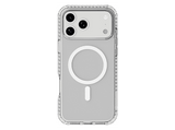 Funda móvil - CellularLine ULTRA STRONG MAG, Para iPhone 17 Pro, Compatibilidad MagSafe, Antibacteriano, Ultrarresistente, Transparente