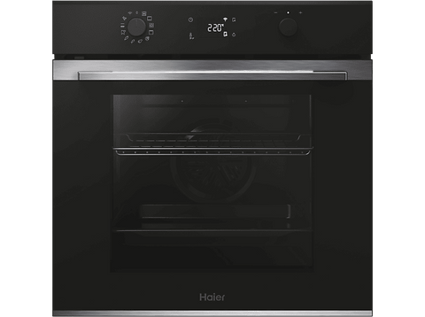 Horno - Haier ID Series 2 H6 ID2P5B3YTX, Multifunción, Pirolítico y por agua, 78 l, Wi-Fi, Negro