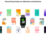 Smartwatch - Samsung Galaxy Fit3, 40mm, 256GB, RAM 16GB, 1.6 AMOLED, IP68, FreeRTOS, BT 5.3, hasta 13h, Gray