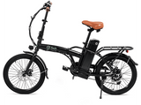 Bicicleta eléctrica - Youin You-Ride Amsterdam, 250W, 25 km/h, Autonomía 45 km, Plegable, 5 modos, IP54, Negro