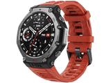 Smartwatch - Amazfit T-Rex 3, 1.5 AMOLED, Táctil, 27 días Autonomía, Silicona, Compatible iOS/Android, Lava Red