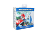 Auriculares infantiles - FR-TEC Super Mario Kart, Diadema, Cable Jack 3.5 mm, Blanco / Azul