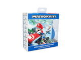 Auriculares infantiles - FR-TEC Super Mario Kart, Diadema, Cable Jack 3.5 mm, Blanco / Azul