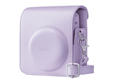 Funda cámara - Fujifilm Instax Mini 13, Cuero sintético, Morado