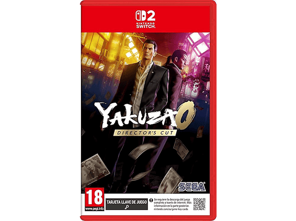 Nintendo Switch 2 Yakuza 0 Director’s Cut (Código de descarga)