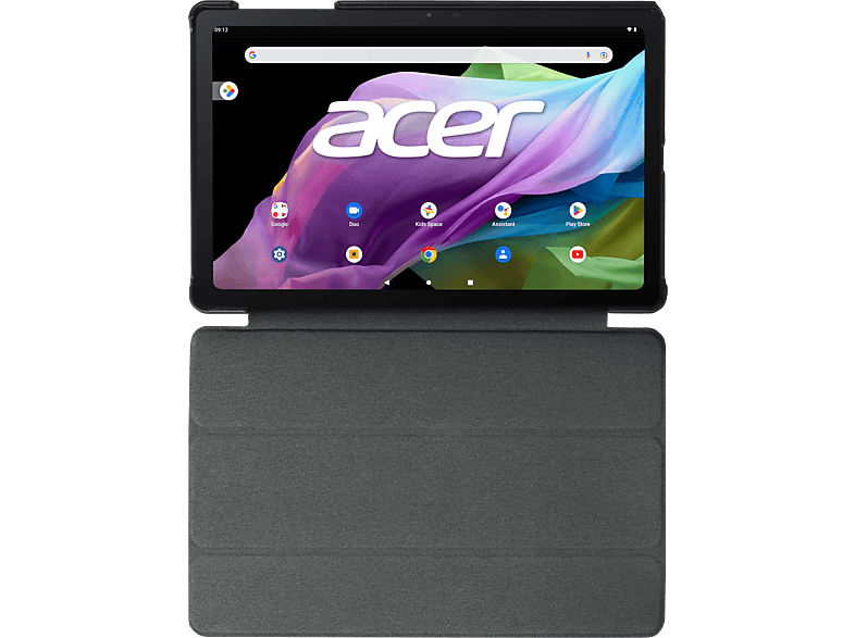 Tablet - Acer Iconia P10-11-K74G, 10.4 2K UltraWide QHD, 4GB RAM, 128GB eMMC, MTK MT8183, Android 12, Negro