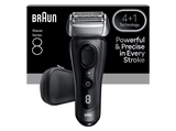 Afeitadora - Braun Series 8 8603s, SensoAdapt, 60 min autonomía, Afeitado en seco y en mojado, Gris