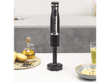 Batidora de mano - Cecotec Powergear 1500 XL MASH PRO, 800 ml, 1500 W, Barillas, Picadora, Pasapurés, Negro