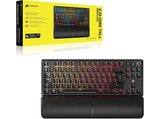 Teclado gaming - Corsair K70 CORE TKL, Inalámbrico, Bluetooth, Iluminación RGB, Negro