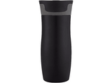 Termo - Contigo West Loop, 470 ml, Acero Inoxidable, Negro