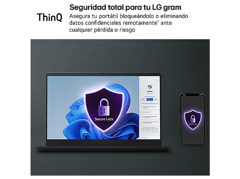 Portátil - LG Gram 16U55U-G.AU85BN, 16