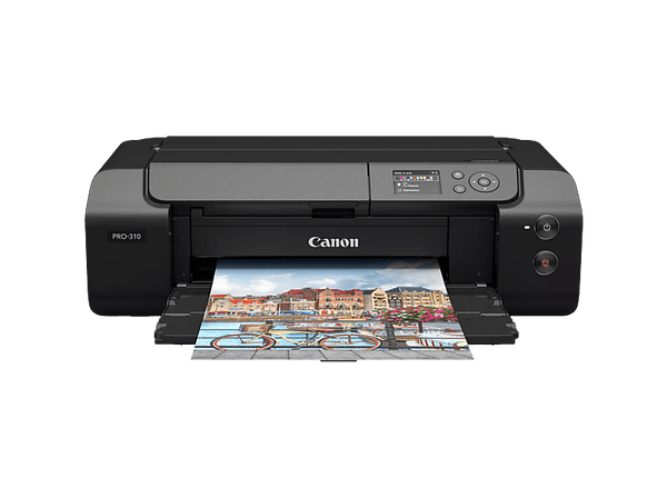 Impresora tinta - Canon imagePROGRAF PRO-310, Fotográfica, WiFi, Impresión sin bordes, Negro
