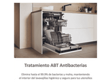 Lavavajillas integrable - Haier XI1C3TB2FB I-Pro Shine Series 4, 11 Servicios, 8 Programas, 44.8 cm, Tercera bandeja, Sin Panelar