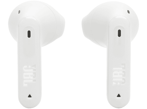 Auriculares True Wireless - JBL Tune Flex 2, 48 h Autonomía, IP54, Cancelación de ruido, Ergonómico, Blanco