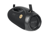 Altavoz bluetooth - PEAQ PPA 600-RW, 60W Potencia RMS, 120W Potencia Total, 8h Autonomía, Edición Robbie Williams, Subwoofer, Iluminación RGB, Negro