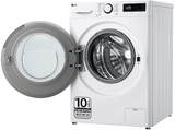 Lavadora secadora - LG F2DR5S09A1W, 9 kg+5 kg, 1200 rpm, 12 programas, Blanco