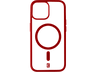 Funda - CellularLine POPMAGIPH15R, Para Apple iPhone 15, Trasera, TPU, Para MagSafe, Rojo