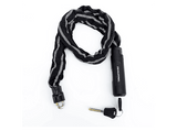 Accesorio patinete eléctrico - smartGyro SG27-576, Candado Pitón Cadena con Llave, Negro