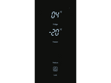 Frigorífico americano - Jocel JSBS4P967169, No Frost, 183 cm, 490 l, 4 Estrellas, Negro