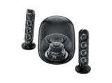 Altavoz bluetooth - Harman Kardon SoundSticks 5, 190W RMS, Bluetooth, Conectividad HDMI ARC, Negro