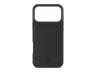 Funda móvil - CellularLine SENSATION+, Para  iPhone 17 Pro, Acabado soft-touch, Interior de microfibra, Tecnología antibacteriana, Negro