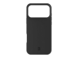 Funda móvil - CellularLine SENSATION+, Para  iPhone 17 Pro, Acabado soft-touch, Interior de microfibra, Tecnología antibacteriana, Negro