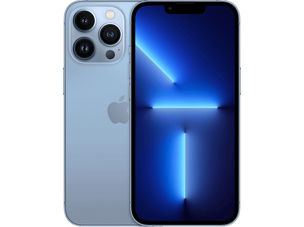 REACONDICIONADO Excelente Apple iPhone 13 Pro, Azul alpino, 256 GB, 5G, 6.1" OLED Super Retina XDR ProMotion, Chip A15 Bionic, iOS