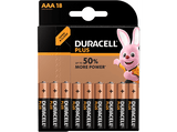 Pilas AAA - Duracell Plus Power LR03, Alcalino, 1.5 V, 18 Uds