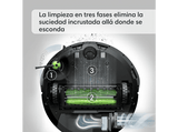 Robot aspirador - iRobot Roomba j9 (j915840), 120 min Autonomía, PrecisionVision, Para mascotas, Dirt Detective, Plata