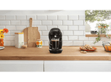 Cafetera de cápsulas - Bosch Tassimo Style TAS112EC, 3.3 bar, 0.7 l, 1.400 W, Intellibrew, Tamaño Compacto, Pack de Café de Regalo, Negro