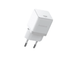 Cargador de pared - Baseus PALM, 30W, Tipo C, Carga rápida, Tamaño extrapequeño, Control inteligente de temperatura, Universal, Blanco
