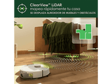 Robot friegasuelos - iRobot Roomba® 105 Combo Y311240, 12.8V, 200 ml, Autonomía 2h, Blanco