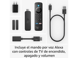 Reproductor multimedia - Amazon Fire TV Stick 4K Plus 2025, Mando voz Alexa, UHD 4K, 8 GB, Quad Core, Wi-Fi 6, Dolby Vision, Dolby Atmos y HDR10+