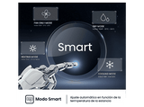 Aire acondicionado Split 1 x 1 - Hisense KC25 Smart Clima, 2500 fg/h, Wi Fi, Autolimpieza, Blanco