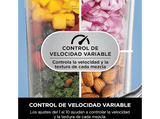 Batidora de vaso - Ninja Detect Power Mixer Pro TB201EU, 1200 W, 1.9 l, Tecnología BlendSense, 15 funciones, Negro, Plata