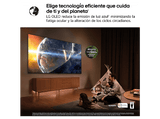 TV OLED 55 - LG OLED55C55LA, OLED 4K, Procesador Inteligente α9 AI Processor 4K Gen8, Smart TV, DVB-T2 (H.265), Negro