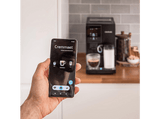Cafetera superautomática - Cecotec Cremmaet Compactccino Connected, 19 bar, Pantalla TFT, WiFi, Depósito de agua 1.1L, 1350W, Thermoblock, Black