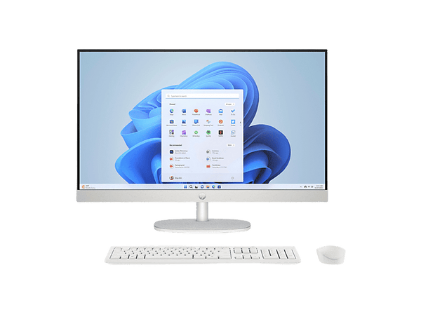 All in one - HP 27-cr0127ns, 27" Full-HD, Intel® Core™ i5-1335U, 16 GB RAM, 512 GB SSD, Iris® Xᵉ, Windows 11 Home, Blanco caracola