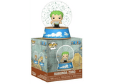 Figura - Mini Bola de nieve One Piece, 5 cm, Vinilo y Cristal, Aleatorio