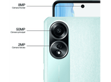 Móvil - OPPO A58, Glowing Black, 128 GB, 6 GB RAM, 6.72  Full HD+, MediaTek Helio G85, 5000 mAh, ColorOs 13.1 (Android 13)