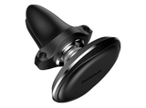 Soporte de móvil para coche - Baseus Magnetic Car Mount, Universal, Magnético ultrapotente, Para rejilla de ventilación, Rotación 360º, Negro