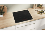 Placa inducción - Bosch PIX631HC1E, 4 zonas, 21 cm zona grande, 59.2 cm, Negro