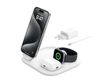 Cargador móvil inalámbrico - Belkin BoostCharge Qi2, Carga Universal con dispositivos que funcionen con el estándar Qi2, 15W, Blanco