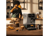 Cafetera superautomática - Cecotec Cremmaet Steam, 19 bar, 1300W, Depósito 1.1L, Molinillo cónico, Plug&Play, Vaporizador, Depósito café 150g, Negro