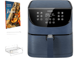 Freidora de aire - Cosori KOSP0012EUN Premium Chef Edition, 1700W, 5.5l, 11 Programas, 205°C, Libro de recetas
