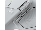 Ratón inalámbrico - Logitech MX Master 4, 8000ppp, Carga rápida, Clics silenciosos, Bluetooth-USB, PC-Mac, Multidispositivo, Personalizable, Gris