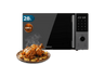 Microondas con grill - Cecotec Proclean 2800, 28 L, 900 W, Grill 1200 W, Convección 2200 W, 8 programas, Plato 315 mm, Gris