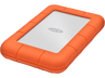 Disco duro externo 1 TB - LaCie Rugged Mini, USB C 3.0 , Naranja